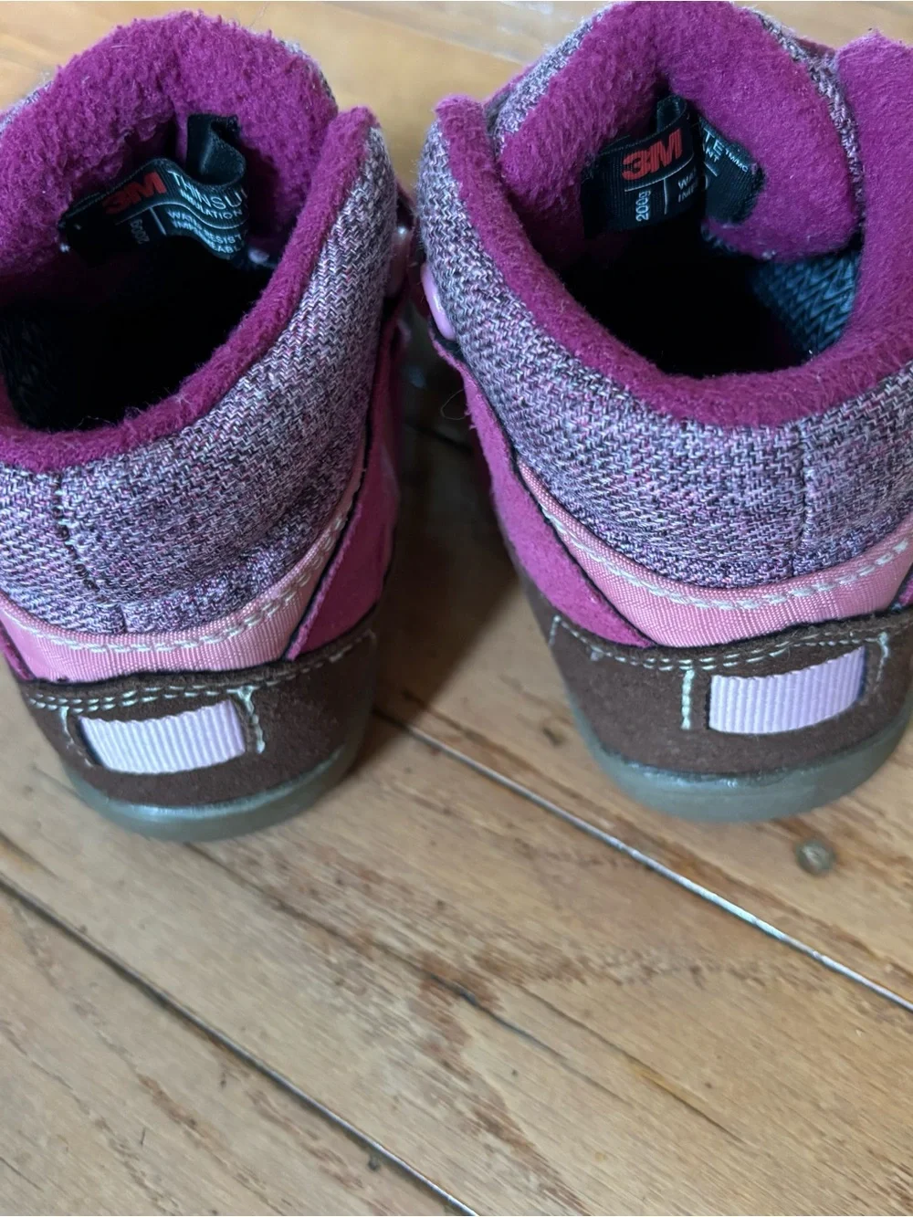 See Kai Run toddler Pink Hook-and-Loop girls Winter Boot - toddler 7